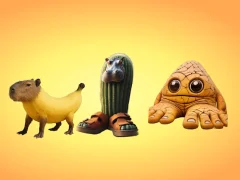 Jwèt Italian animals with voice acting sou entènèt