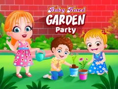 Jwèt Baby Hazel. Garden party sou entènèt