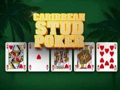 Jwèt Caribbean Stud Poker sou entènèt