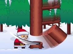 Jwèt Lumberjack Santa sou entènèt