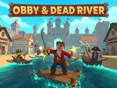 Jwèt Obby & Dead River sou entènèt