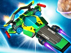 Jwèt Cyber Racer Battles sou entènèt
