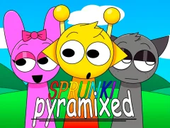Jwèt Sprunki Pyramixed sou entènèt