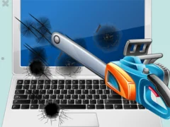 Jwèt Whack the Laptop sou entènèt