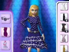 Jwèt Model Dress Up Makeover Game sou entènèt