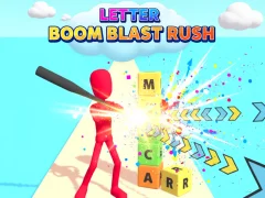 Jwèt Letter Boom Blast Rush sou entènèt