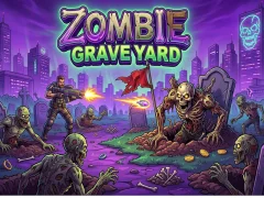 Jwèt Zombie Grave Yard sou entènèt