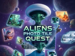 Jwèt Aliens Photo Tile Quest sou entènèt