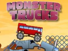 Jwèt Monster Trucks Challenge sou entènèt