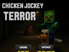 Jwèt Chicken Jockey Terror sou entènèt