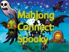 Jwèt Mahjong Connect Spooky sou entènèt