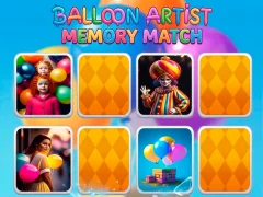Jwèt Balloon Artist Memory Match sou entènèt