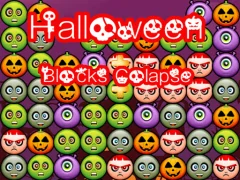 Jwèt Halloween Block Collapse sou entènèt