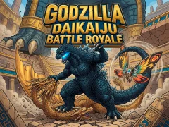 Jwèt Godzilla Daikaiju Battle Royale sou entènèt