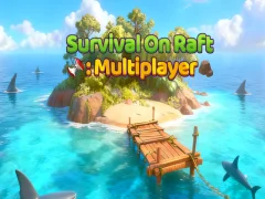Jwèt Survival On Raft Multiplayer sou entènèt