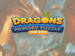 Jwèt Dragons Memory Puzzle For Kids sou entènèt