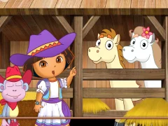 Jwèt Dora's Pony Adventure sou entènèt