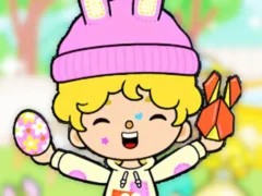 Jwèt Jigsaw Puzzle: Toca Boca Easter sou entènèt