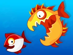 Jwèt Fish Eat Grow Mega sou entènèt