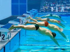 Jwèt Swimming Pool Race sou entènèt