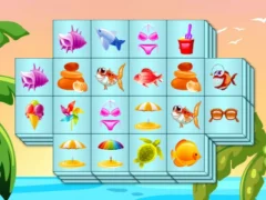 Jwèt Summer Mahjong sou entènèt