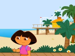Jwèt Dora The explorer Carnival 2 Boardwalk Adventure sou entènèt
