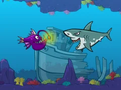 Jwèt Fish Eat Fishes sou entènèt