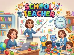 Jwèt School Teacher sou entènèt