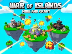 Jwèt War Of Islands Mine And Craft sou entènèt