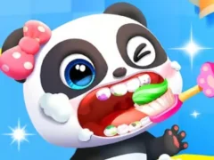 Jwèt Jigsaw Puzzle: Baby Panda Teeth Health sou entènèt
