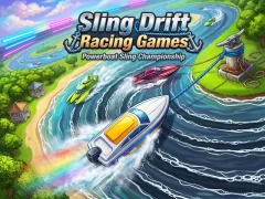Jwèt Sling Drift Racing Games sou entènèt
