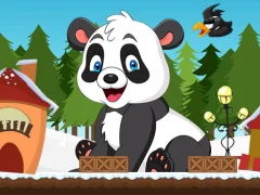Jwèt Christmas Panda Adventure sou entènèt