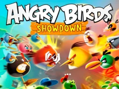 Jwèt Angry Birds Showdown sou entènèt