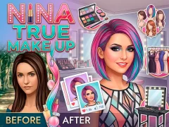 Jwèt Nina True Make Up sou entènèt
