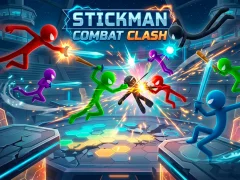 Jwèt Stickman Combat Clash sou entènèt
