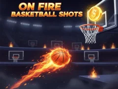 Jwèt On Fire Basketball Shots sou entènèt