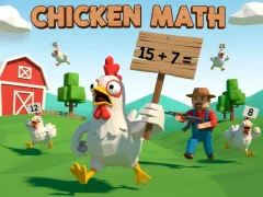 Jwèt Chicken Math sou entènèt