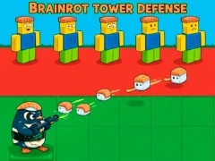 Jwèt Brainrot Tower Defense sou entènèt