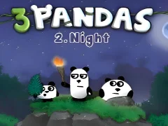Jwèt 3 Pandas 2 Night sou entènèt