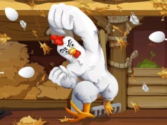 Jwèt Angry Chicken: Egg Madness sou entènèt