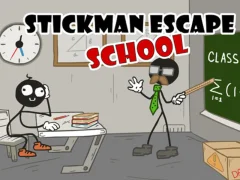 Jwèt Stickman Escape School sou entènèt