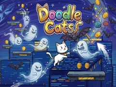 Jwèt Doodle Cats sou entènèt