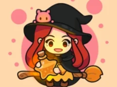 Jwèt Potion Merge Witch sou entènèt