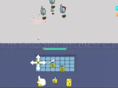 Jwèt Block Defence sou entènèt
