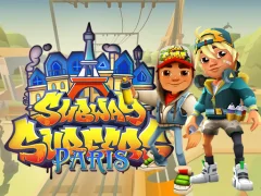 Jwèt Subway Surfers Paris sou entènèt