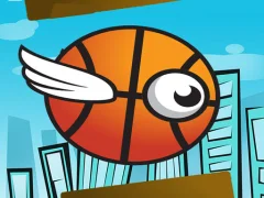 Jwèt Crazy Flying Basketball sou entènèt