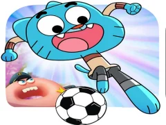 Jwèt Gumball Soccer Game sou entènèt