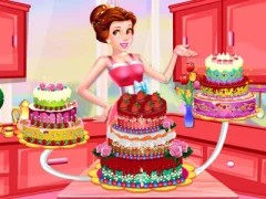 Jwèt Princess Dede Sweet Cake Decor sou entènèt