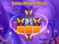 Jwèt Fairies Memory Match sou entènèt