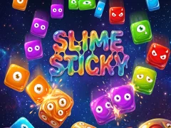 Jwèt Slime Sticky sou entènèt